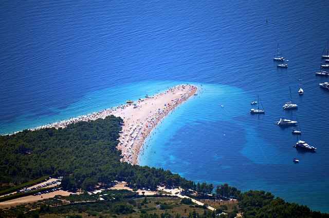 Das Goldene Horn der schönste Strand Kroatiens